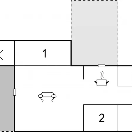 Three-bedroom Holiday In Dronningmølle
